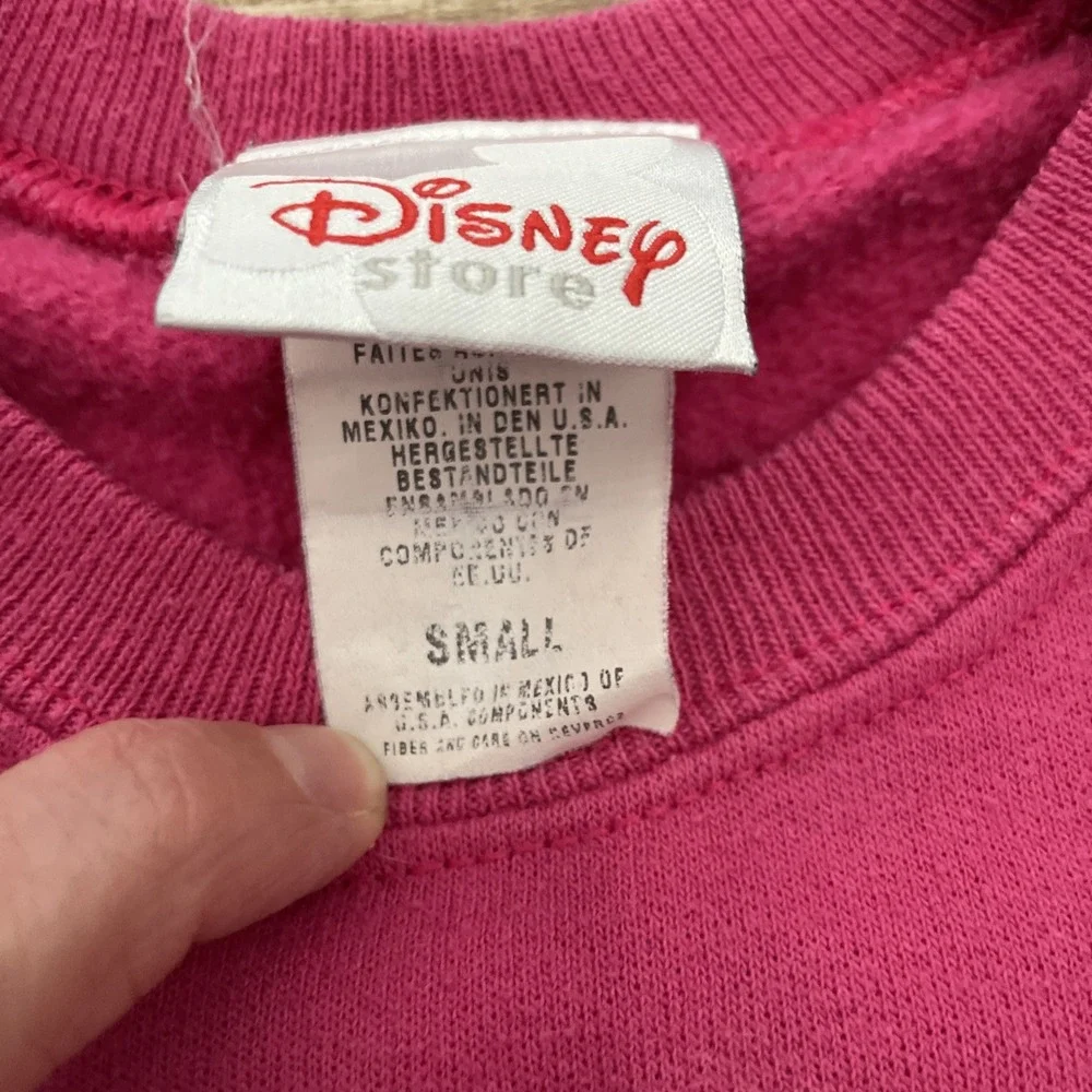 Disney Store Marie The Aristocats Girls Size Small Pink Crewneck Sweater
